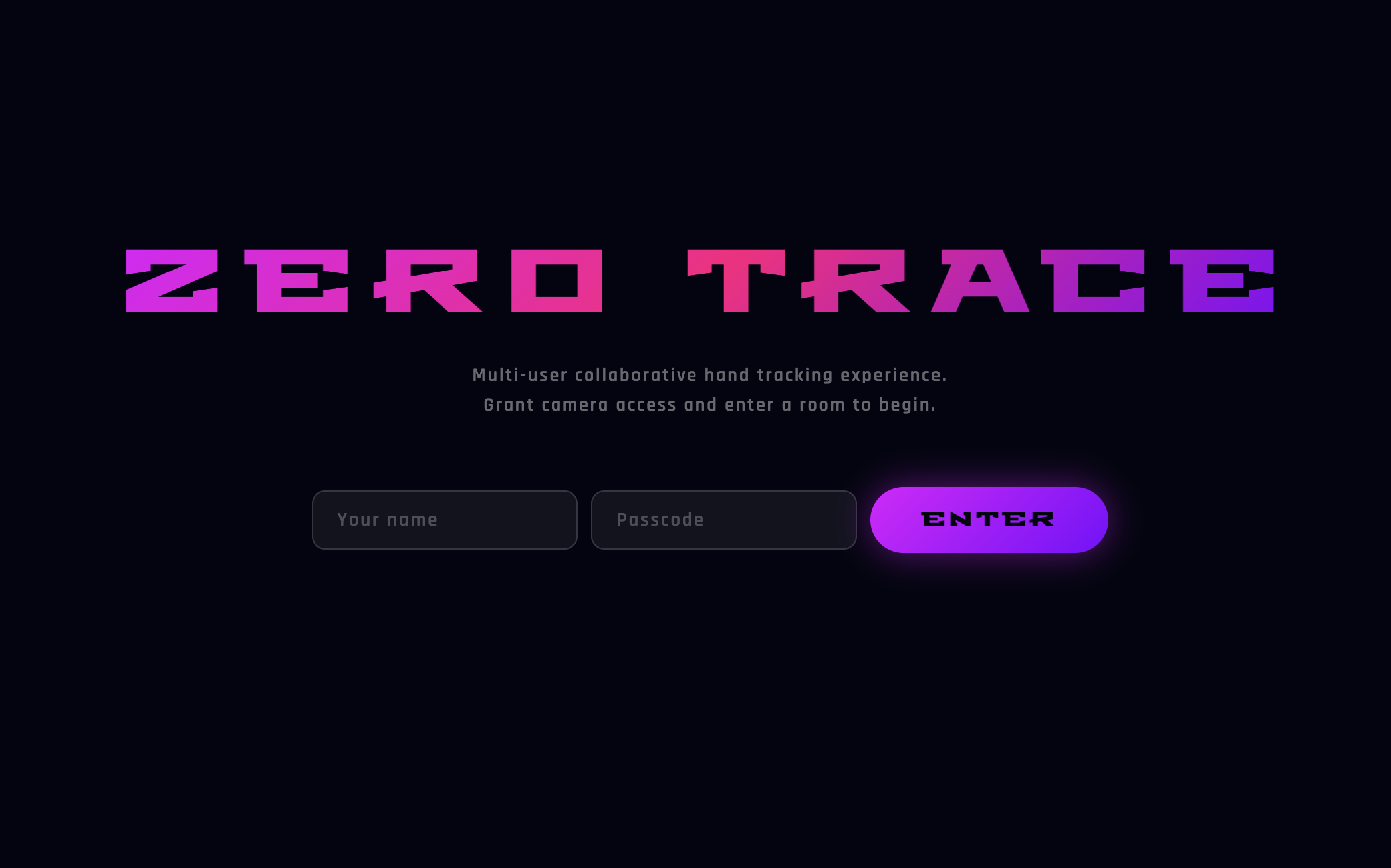 Zero Trace product screenshot